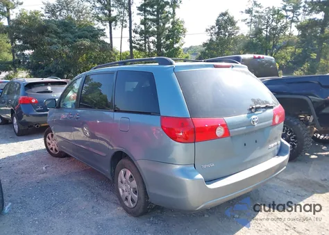 2008 Toyota Sienna Le z USA, uszkodzony, nr VIN 5TDZK23C58S223680